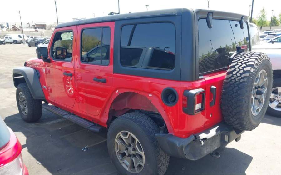 2020 Jeep Wrangler Unlimited Altitude / Black and Tan /
