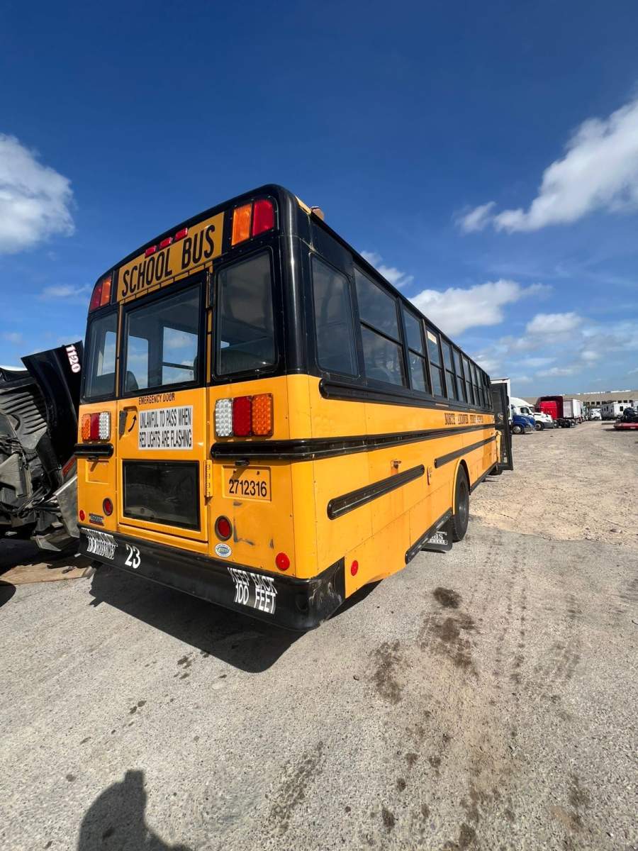 2016 Freightliner B2 BUS CHASSIS