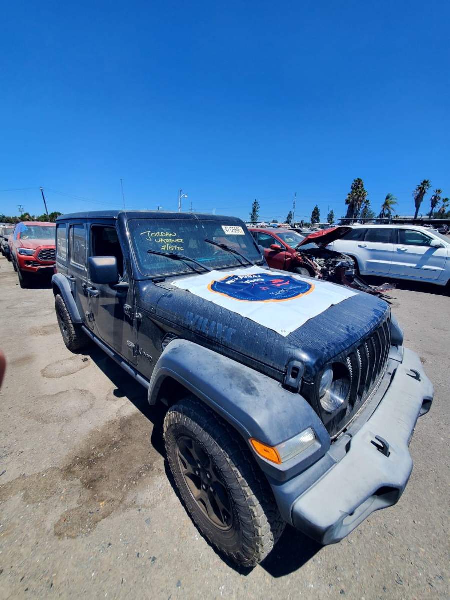 2020 Jeep Wrangler Unlimited Altitude / Black and Tan /