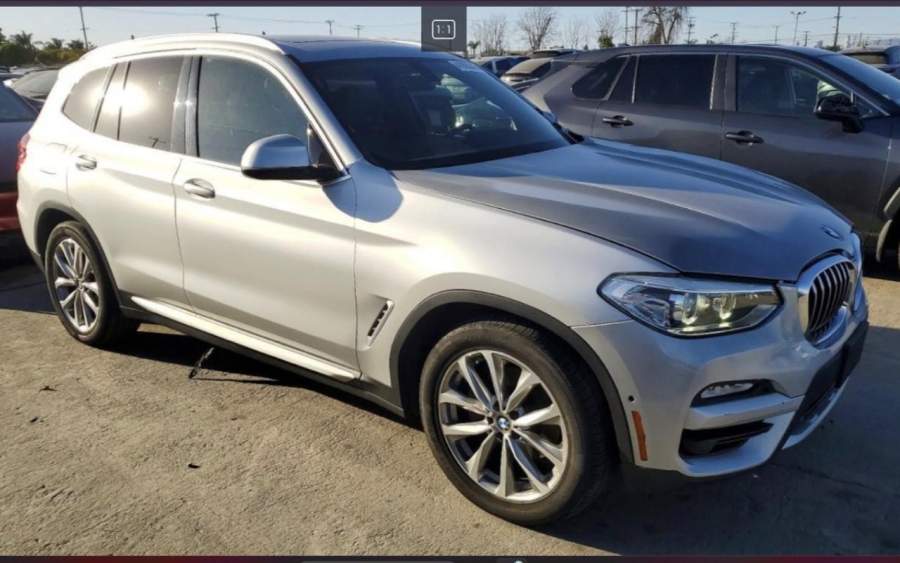 2019 BMW X3 sDrive30I