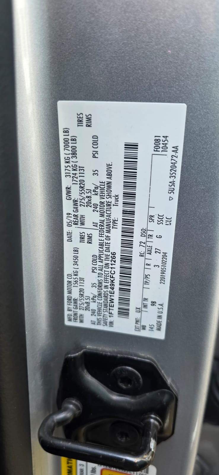 2019 Ford F-150