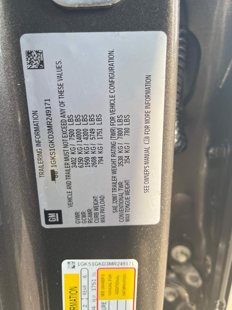 2021 GMC Yukon XL