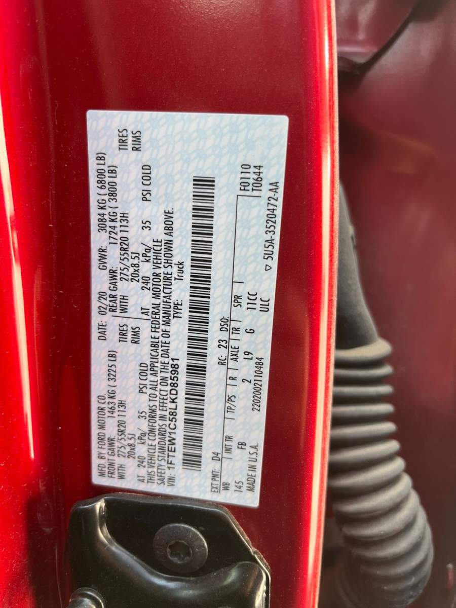 2020 Ford F-150