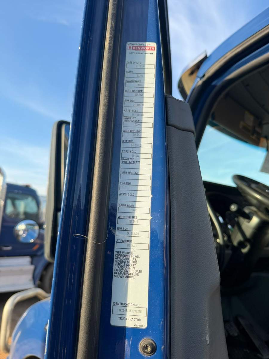 2019 Kenworth T880