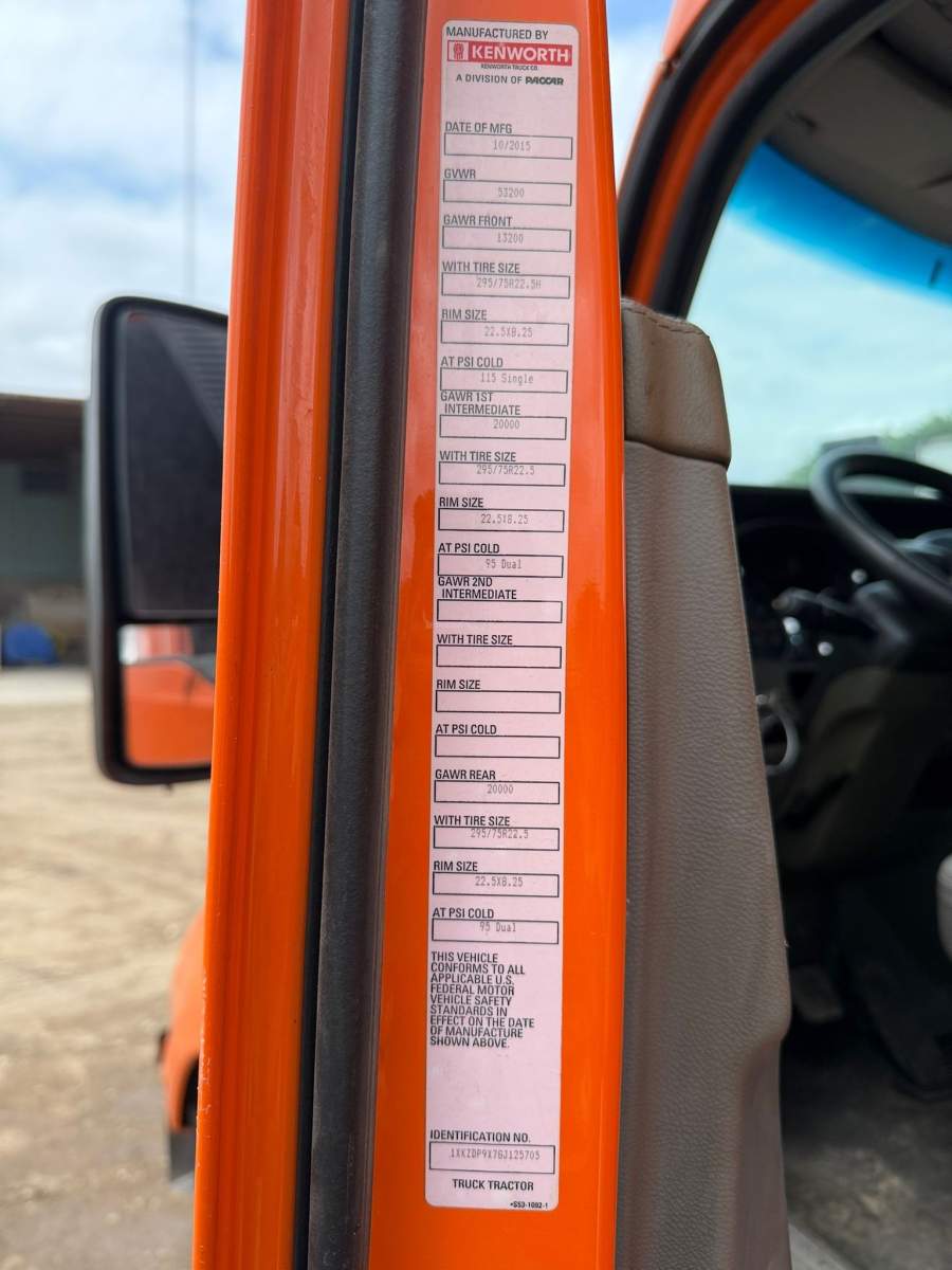 2016 Kenworth T880