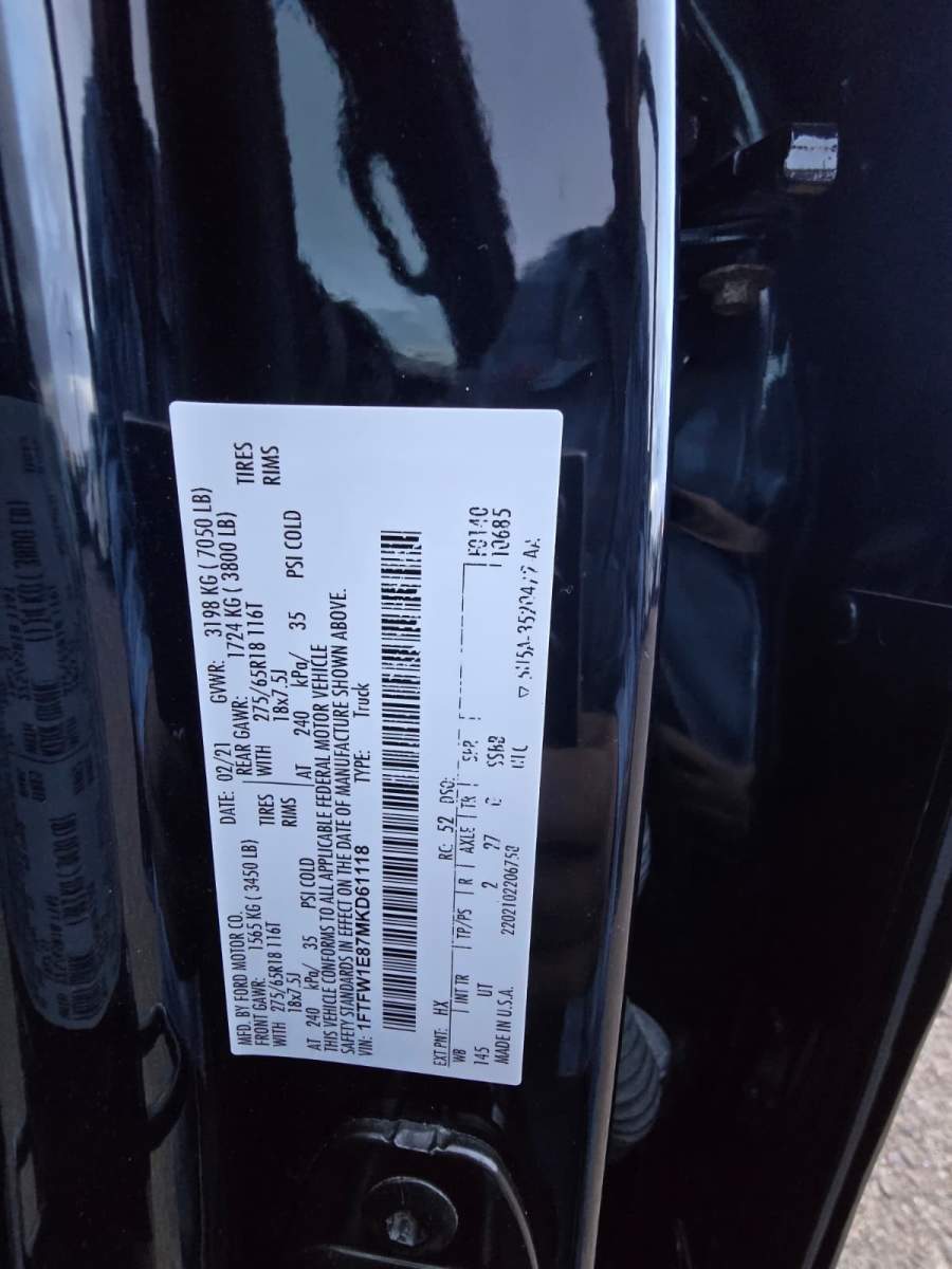 2021 Ford F-150