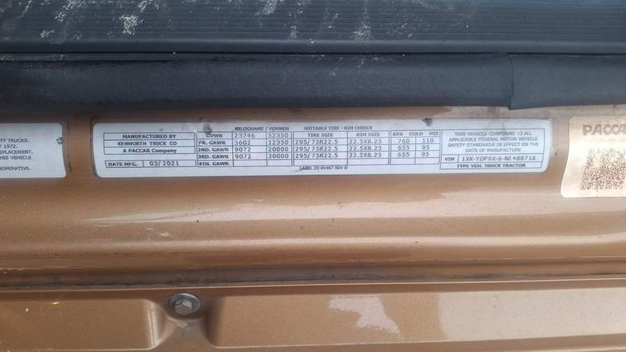 2022 Kenworth T680