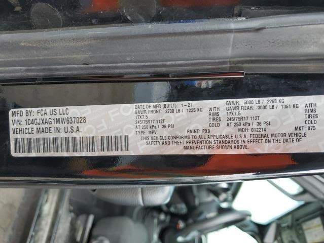 2021 Jeep Wrangler Sport