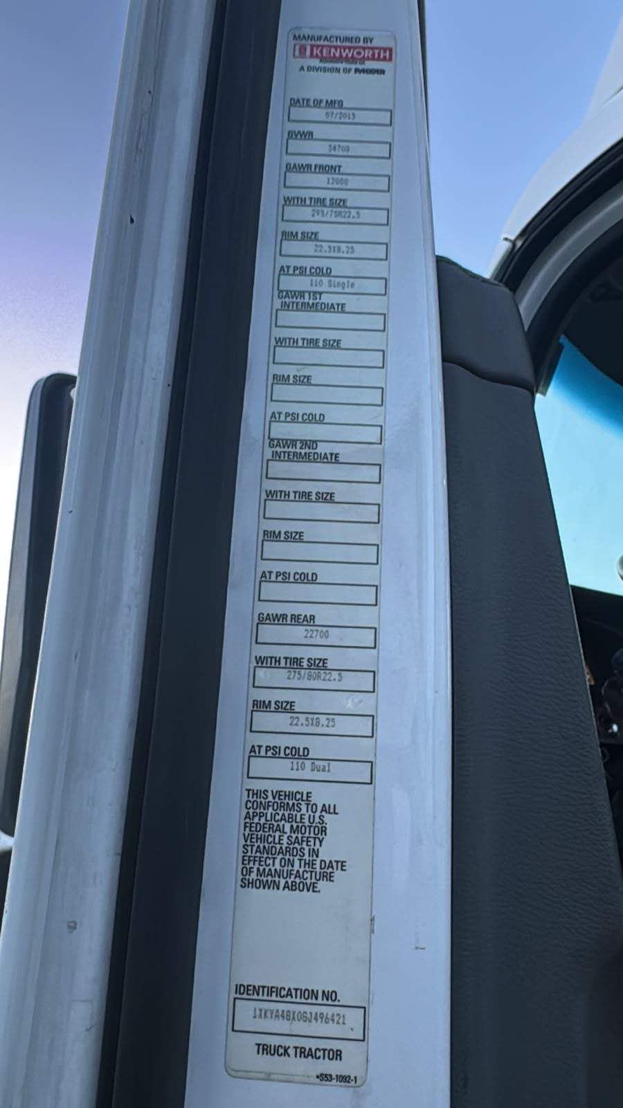 2016 Kenworth T680