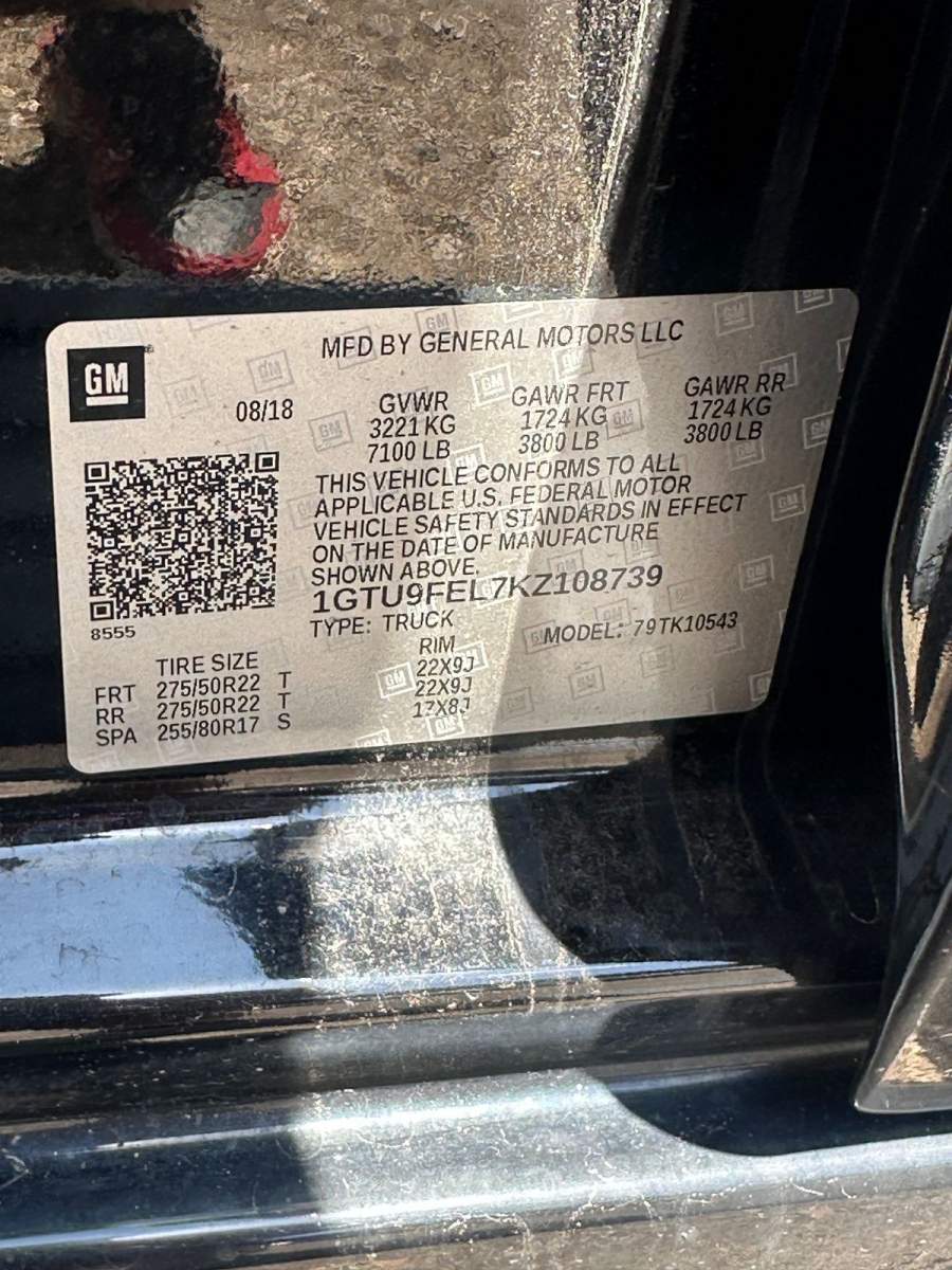 2019 GMC Sierra 1500