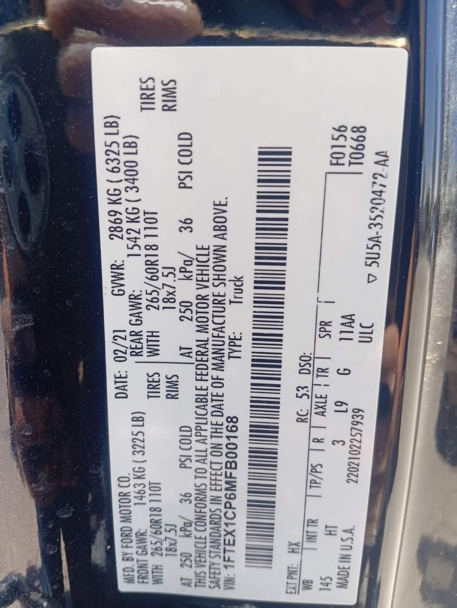 2021 Ford F-150