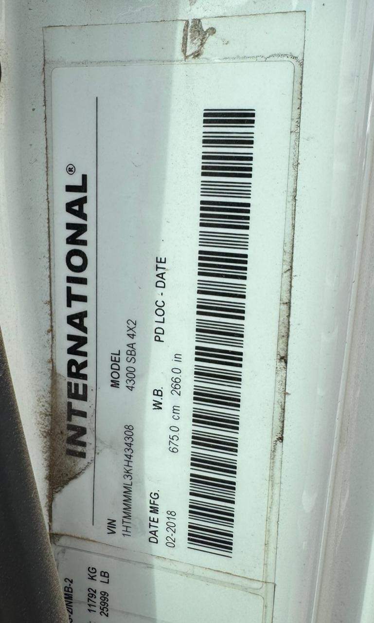 2019 International DURASTAR