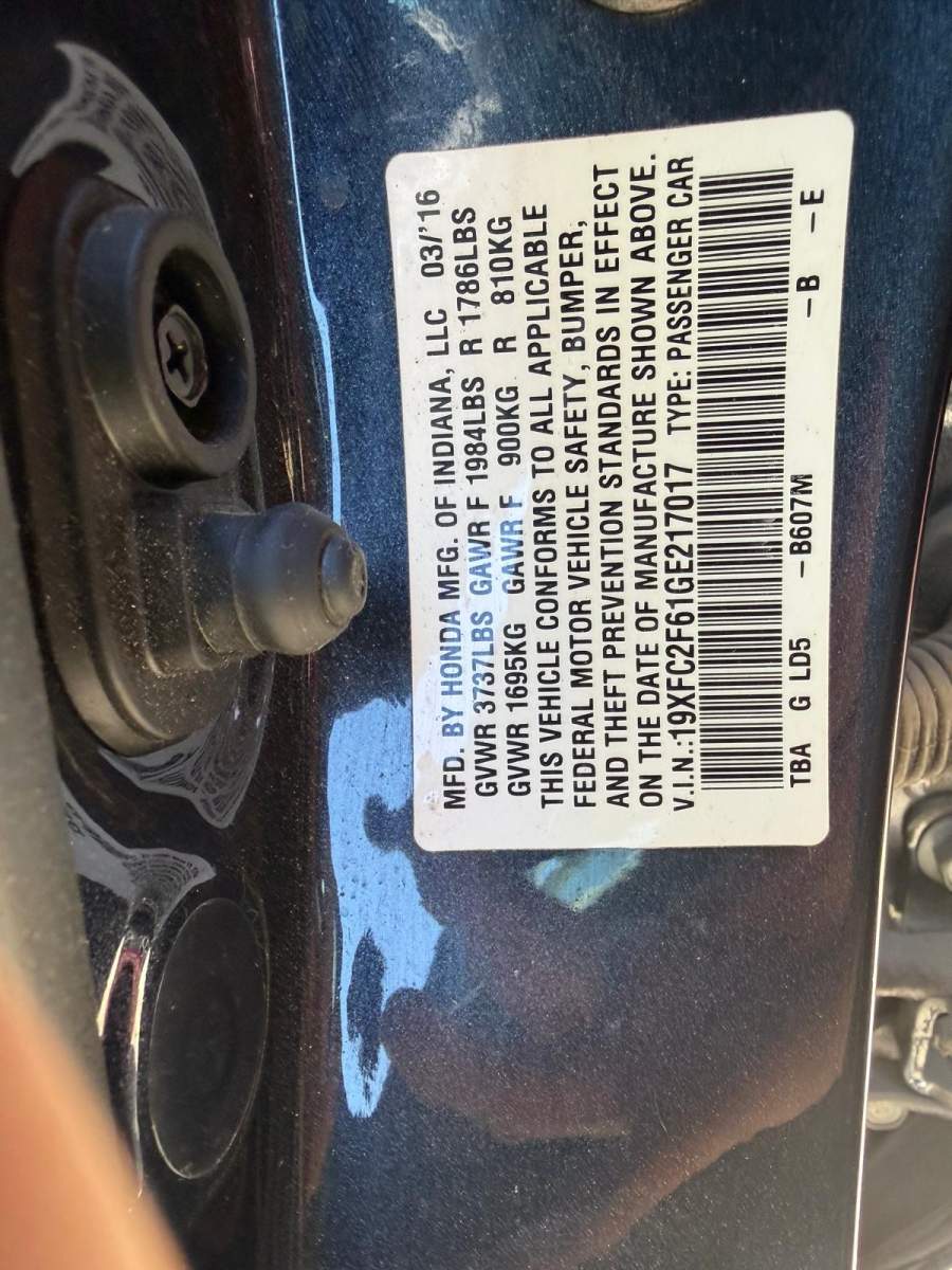 2016 Honda Civic