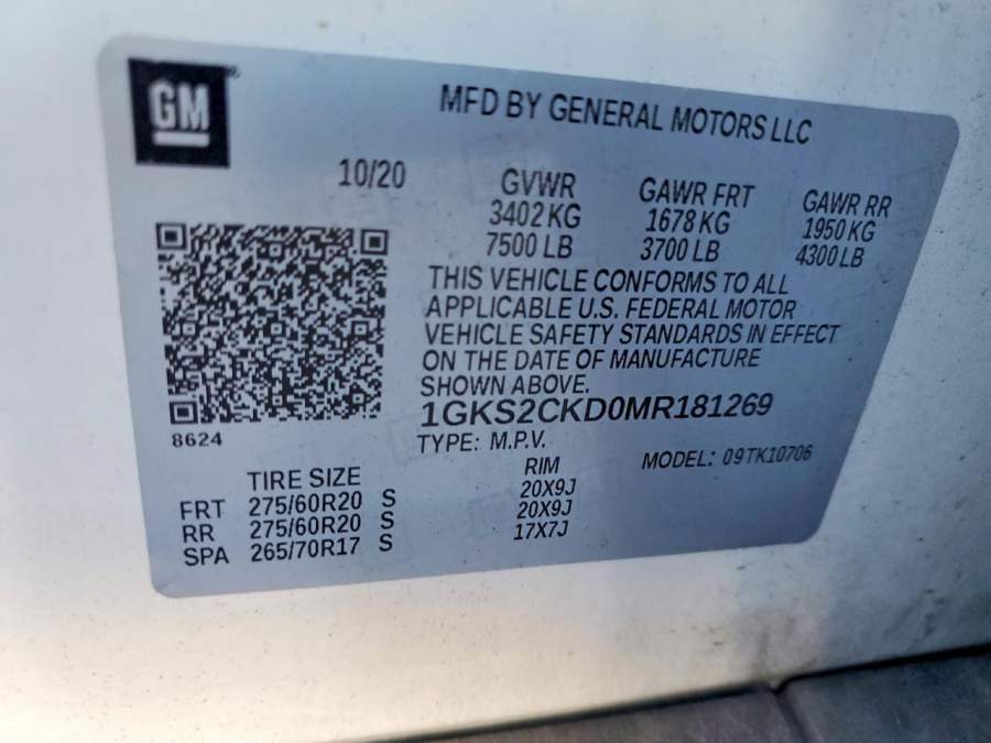2021 GMC Yukon