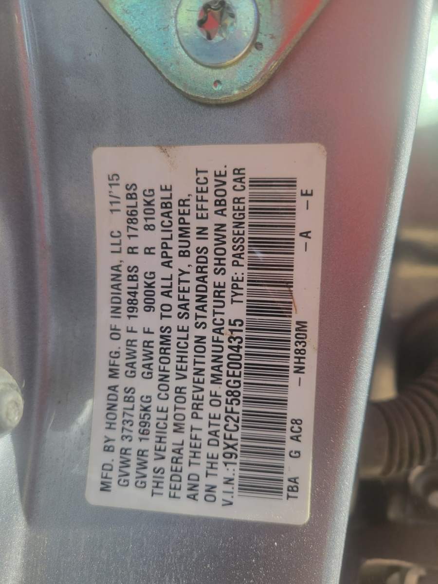 2016 Honda Civic