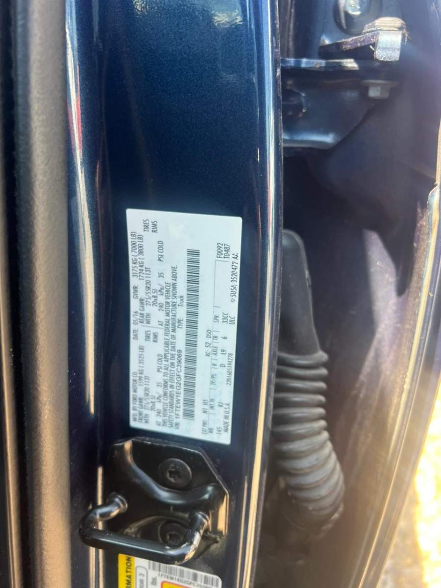 2016 Ford F-150