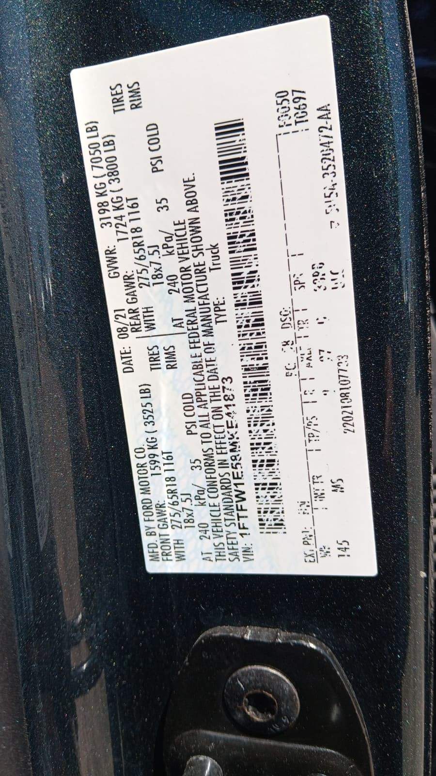 2021 Ford F-150