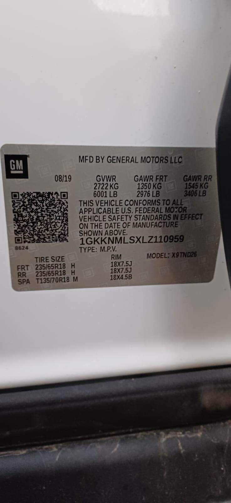 2020 GMC Acadia