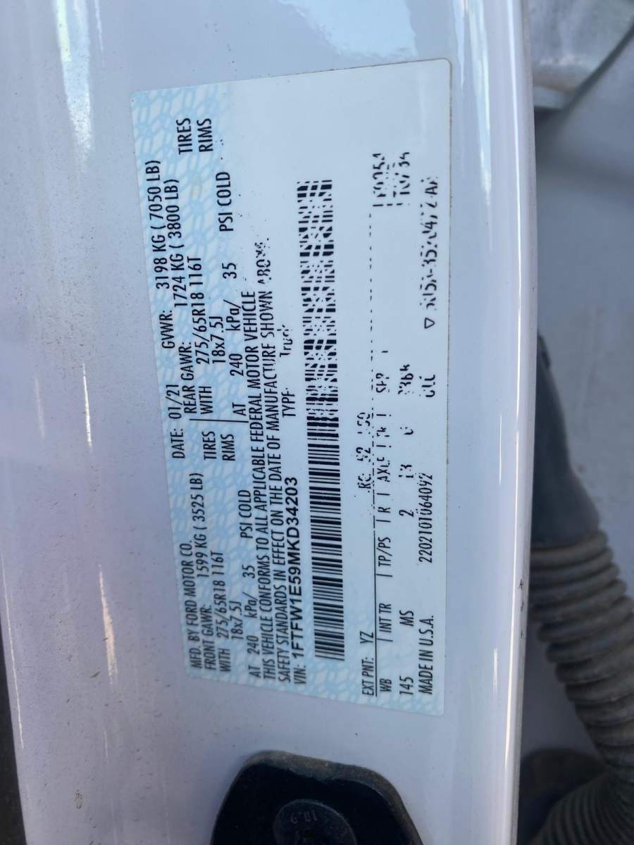 2021 Ford F-150