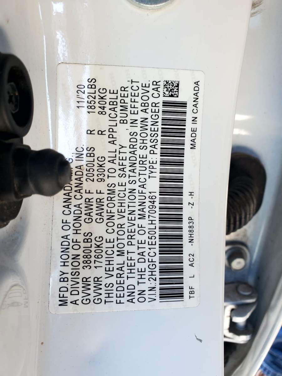 2020 Honda Civic SI