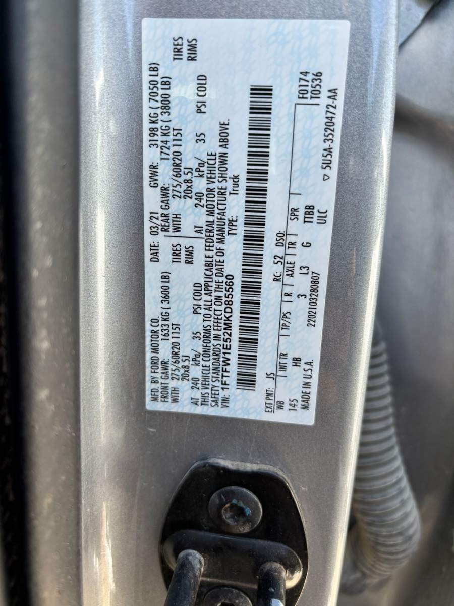 2021 Ford F-150
