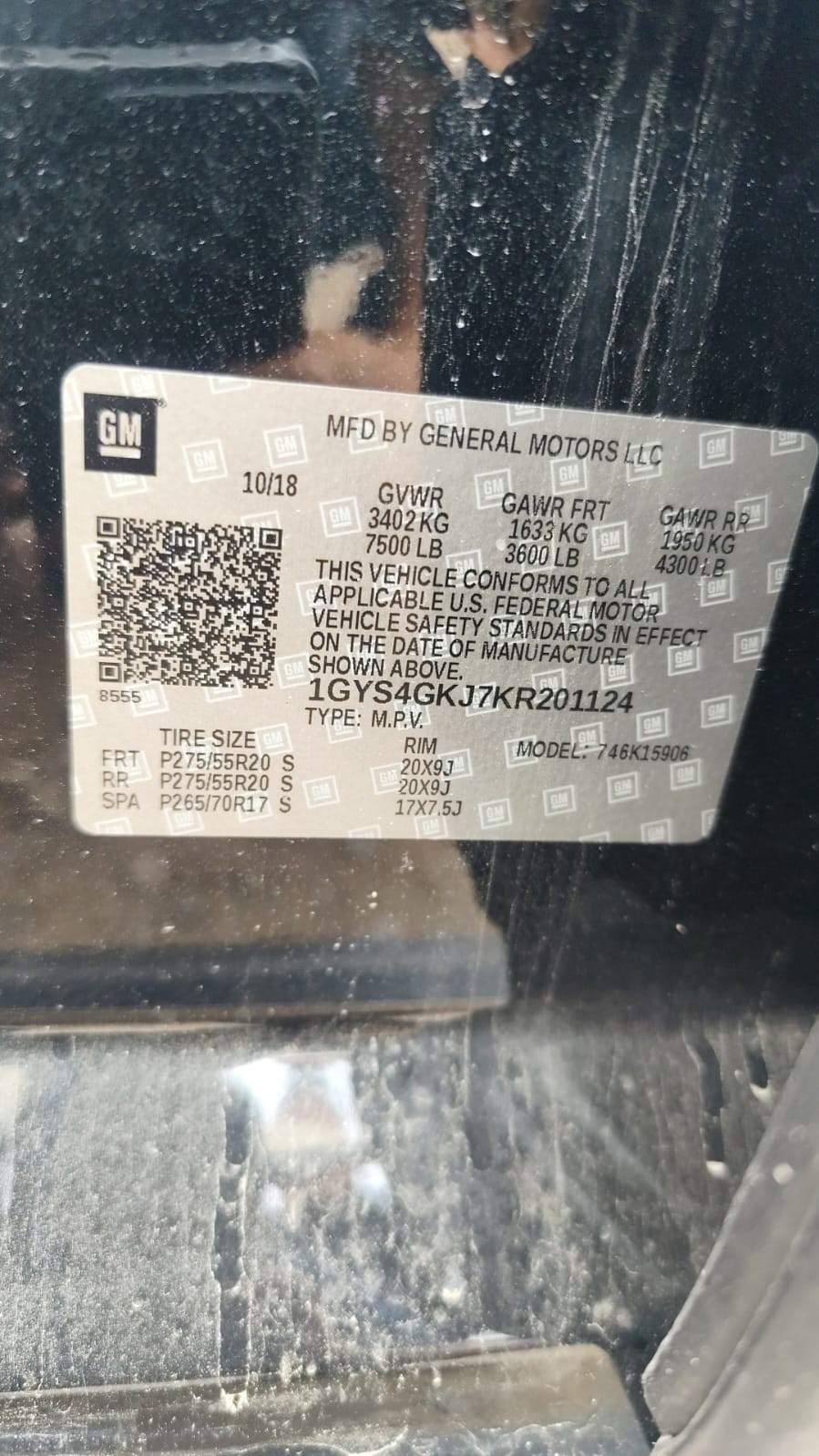 2019 Cadillac Escalade ESV