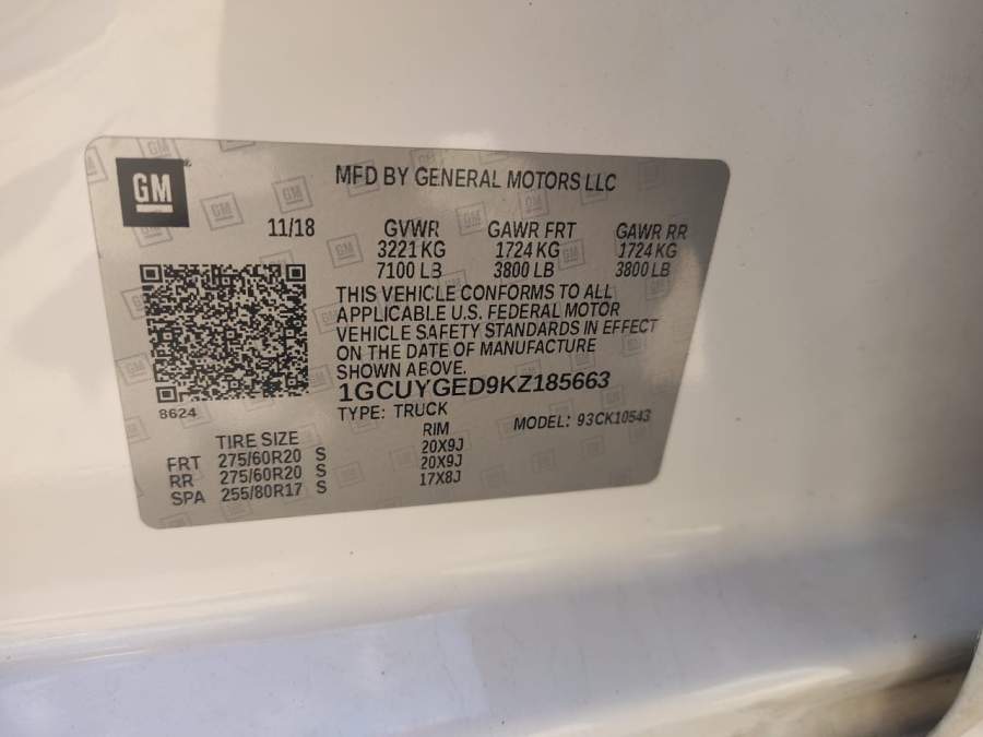 2019 Chevrolet Silverado