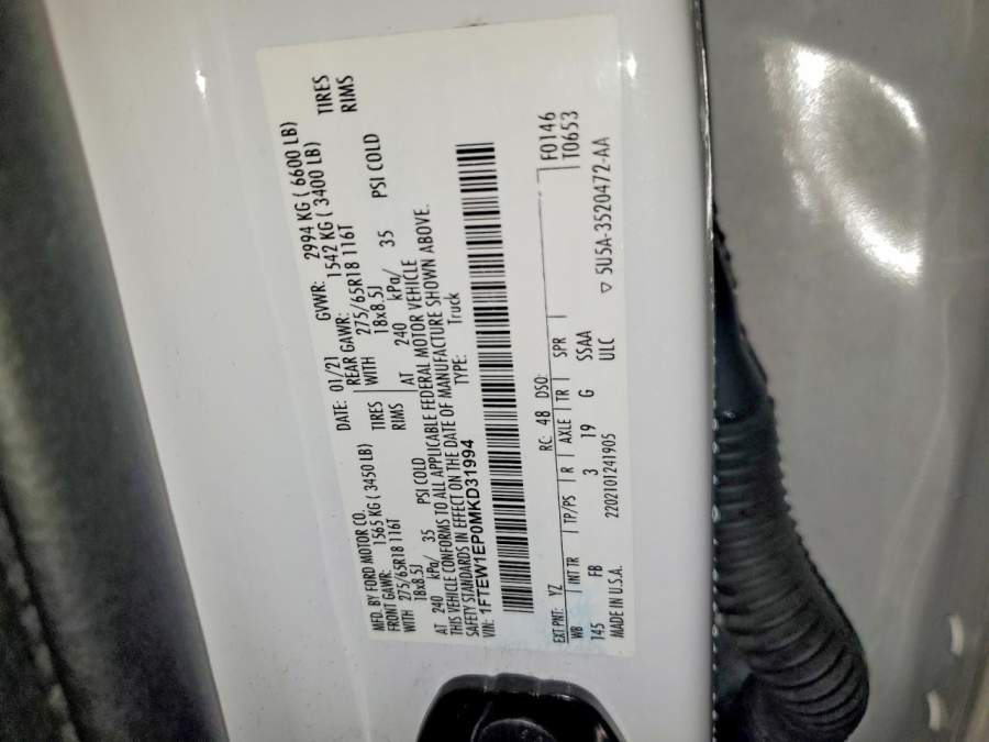 2021 Ford F-150