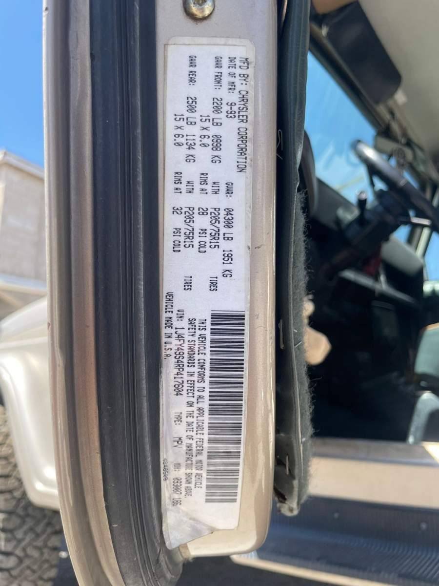 1994 Jeep Wrangler