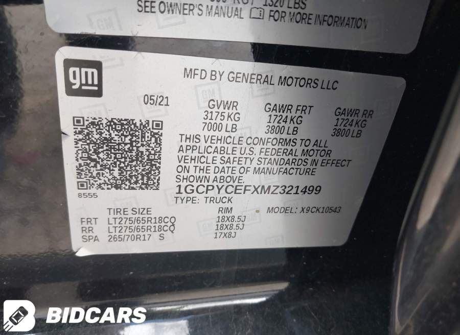2021 Chevrolet Silverado