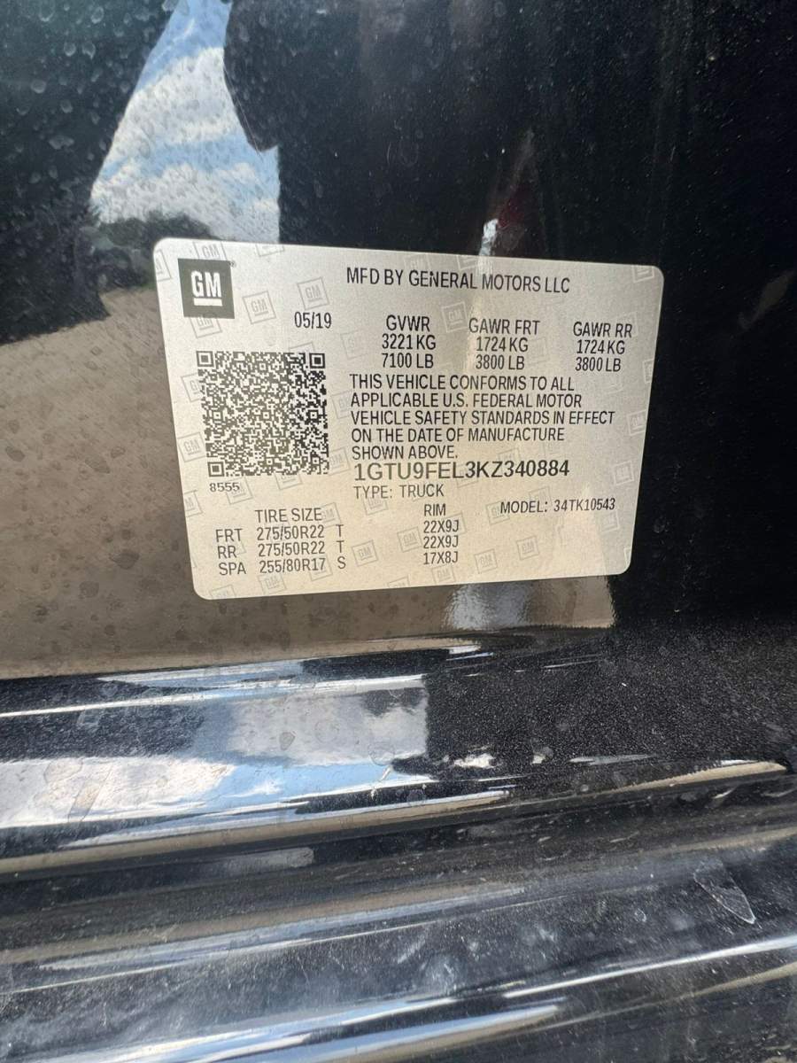 2019 GMC Sierra 1500