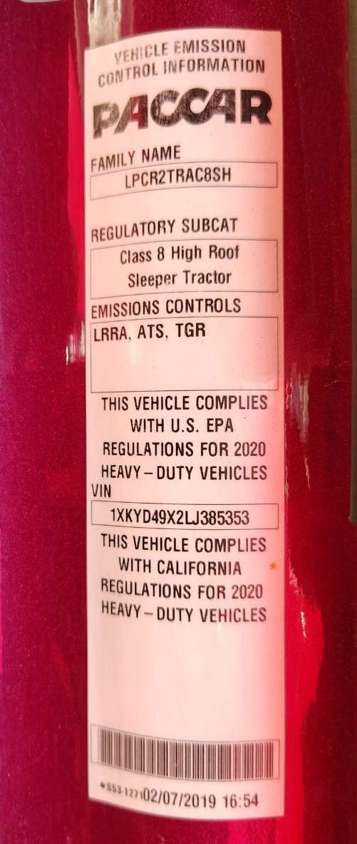 2020 Kenworth T680