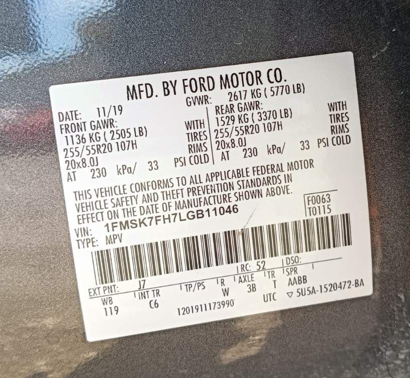 2020 Ford Explorer