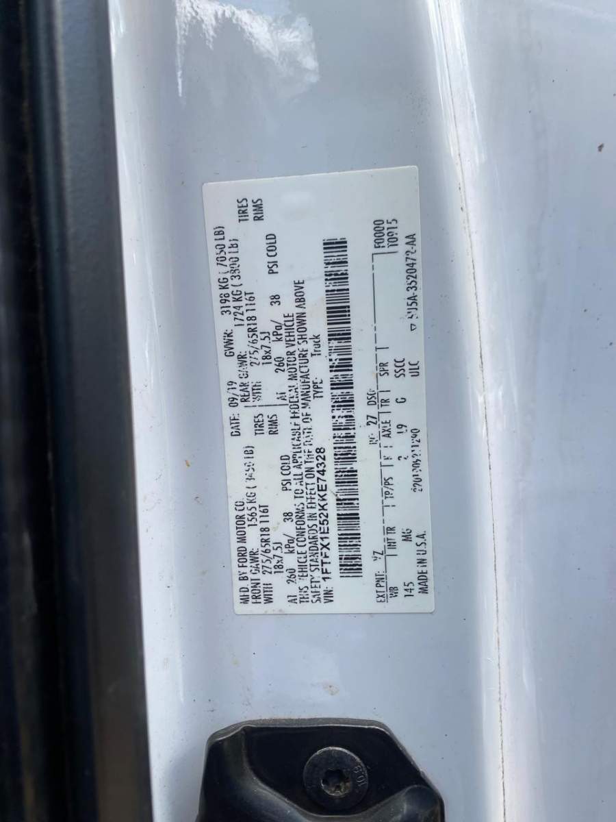 2019 Ford F-150