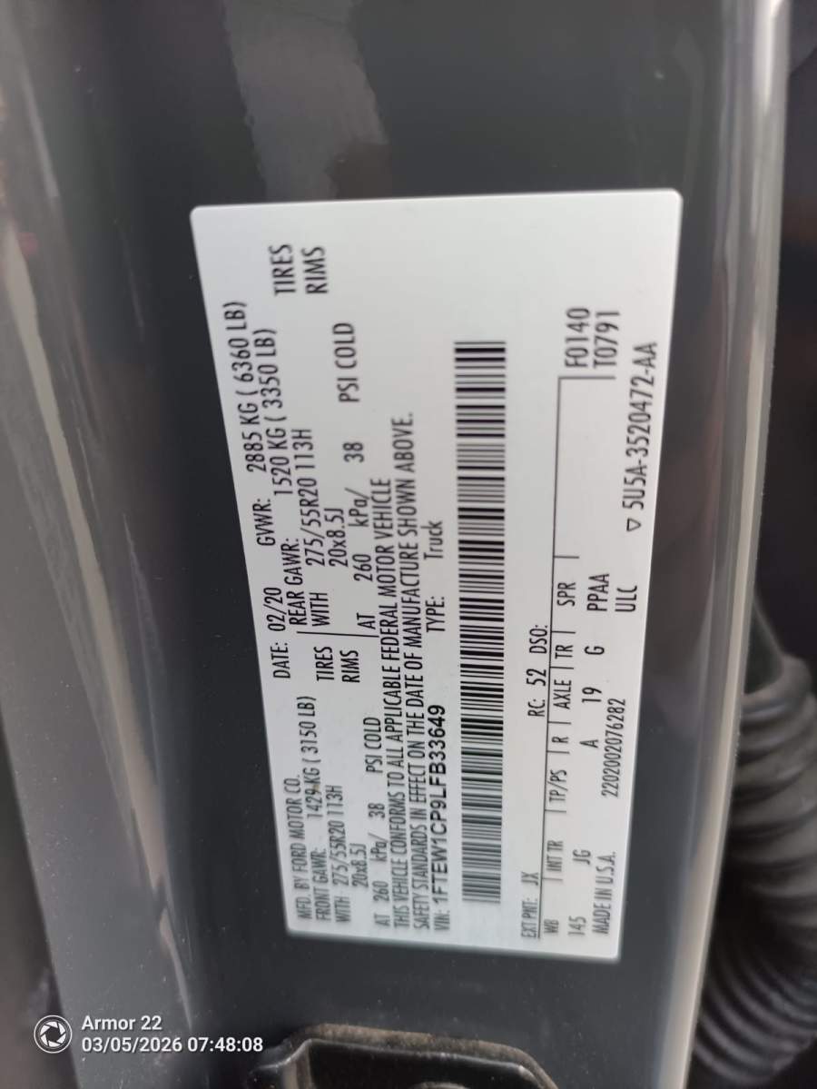 2020 Ford F-150