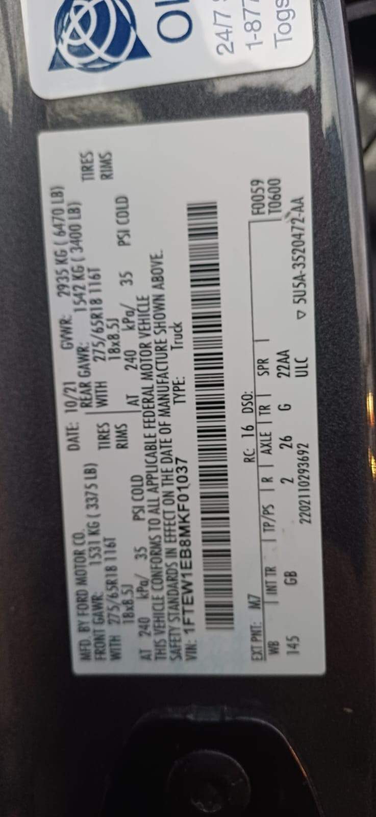 2021 Ford F-150