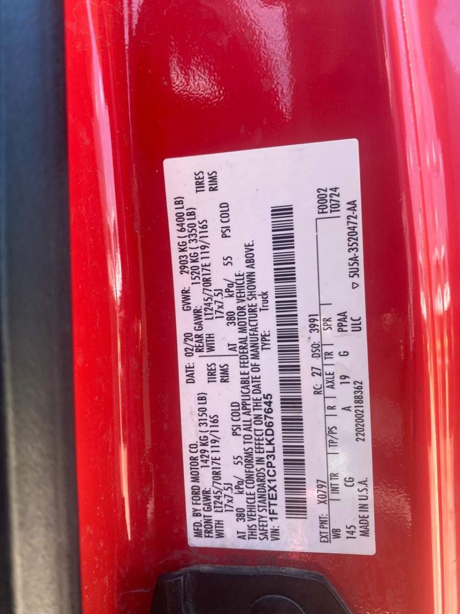 2020 Ford F-150