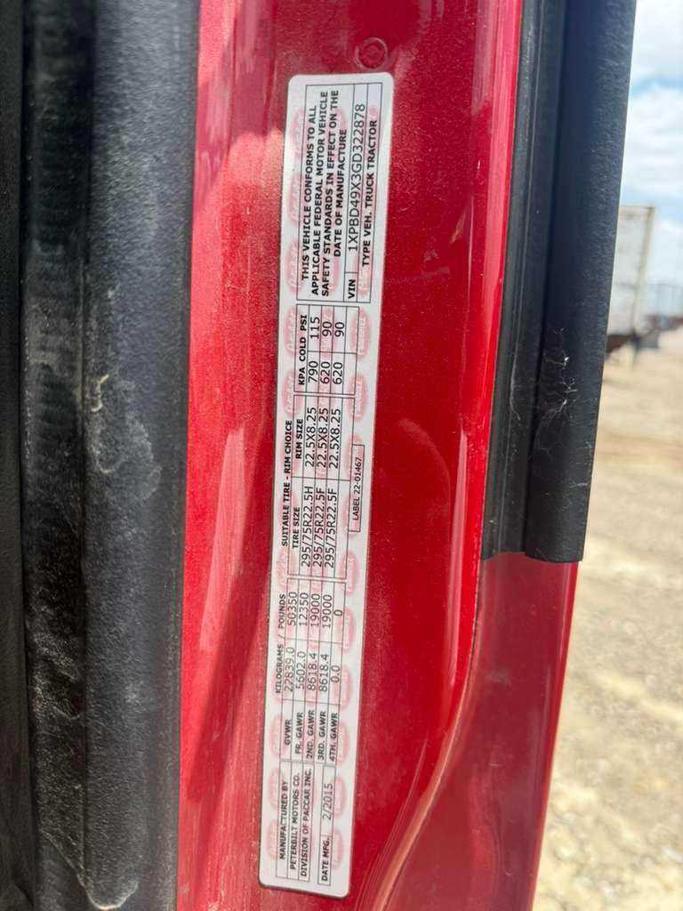 2016 Peterbilt 579