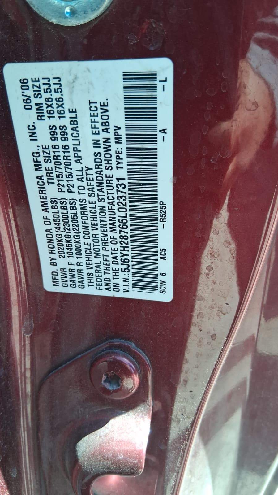 2006 Honda Element