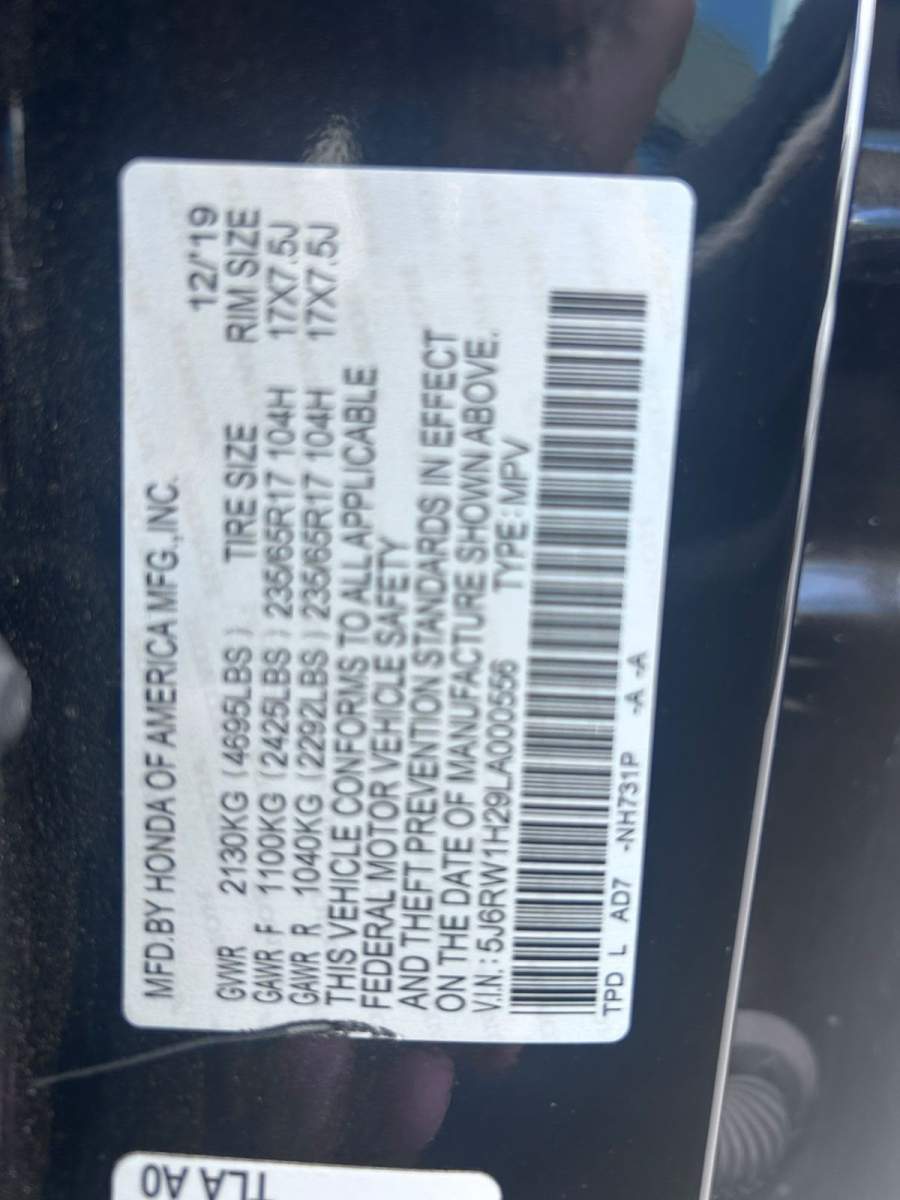 2020 Honda Cr-V