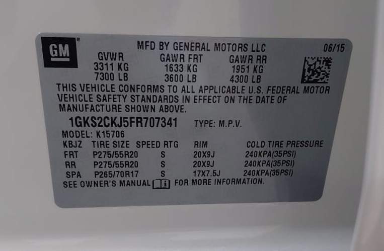 2015 GMC Yukon Denali