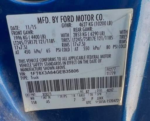 2016 Ford F-350