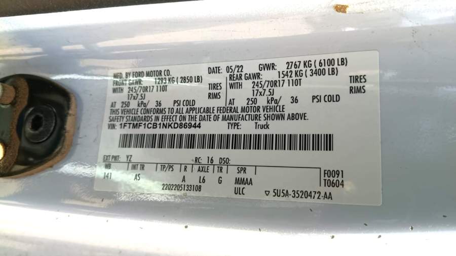 2022 Ford F-150