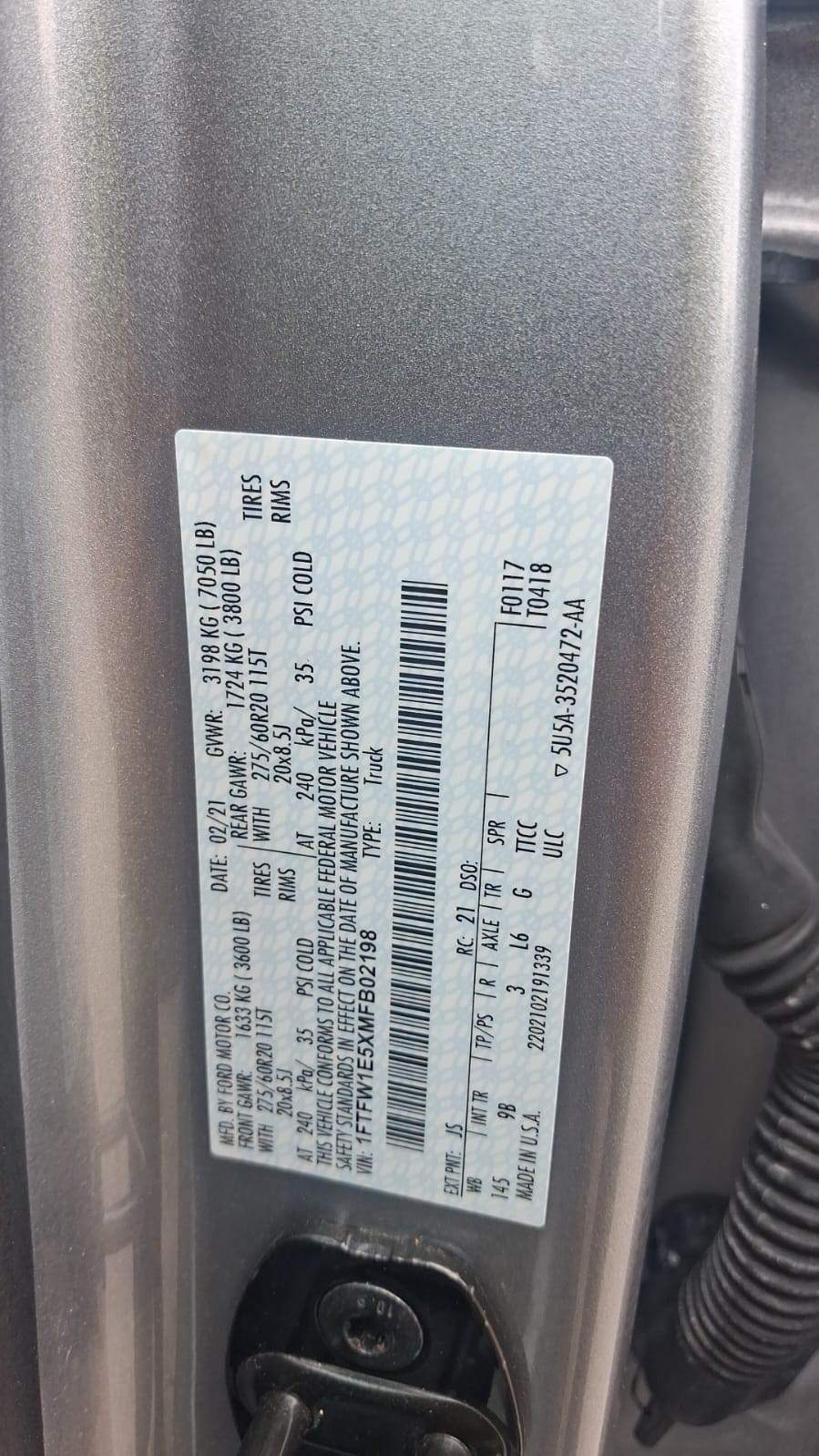 2021 Ford F-150