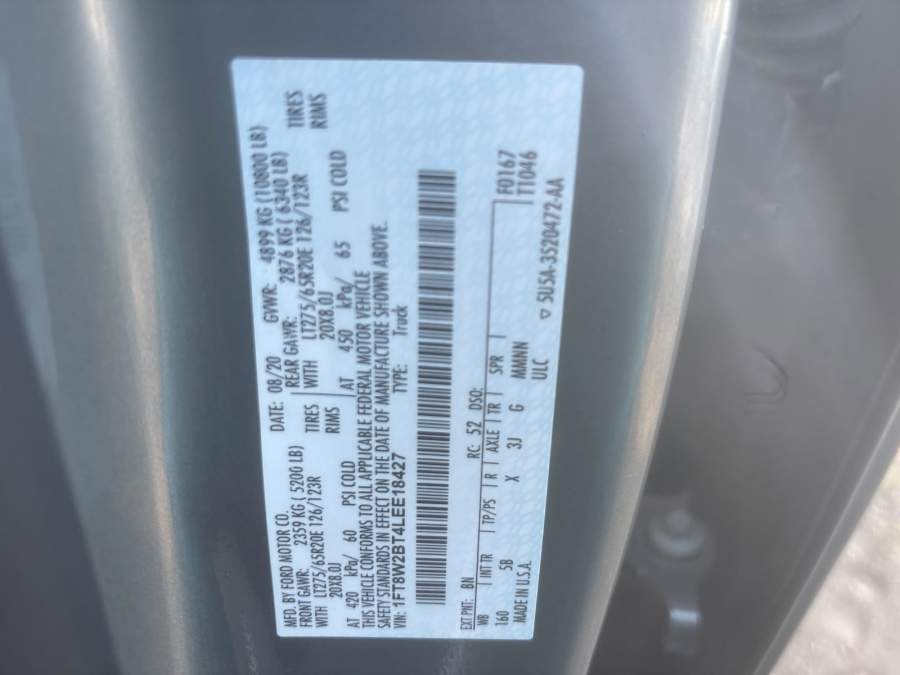2020 Ford F-250