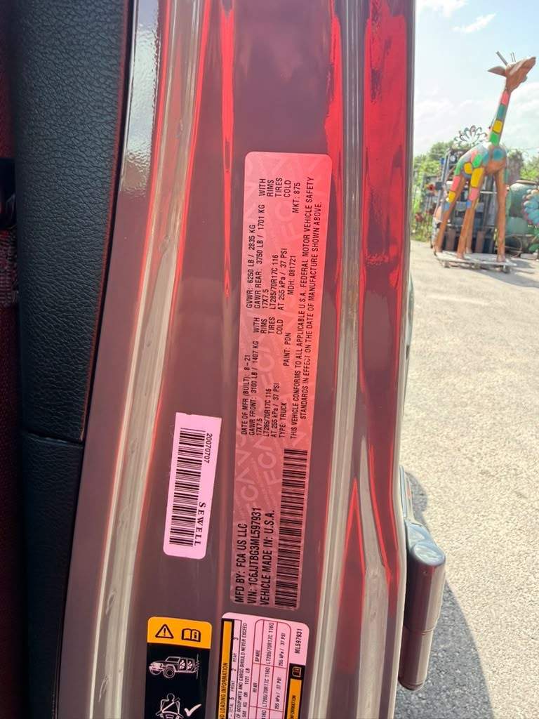 2021 Jeep Gladiator
