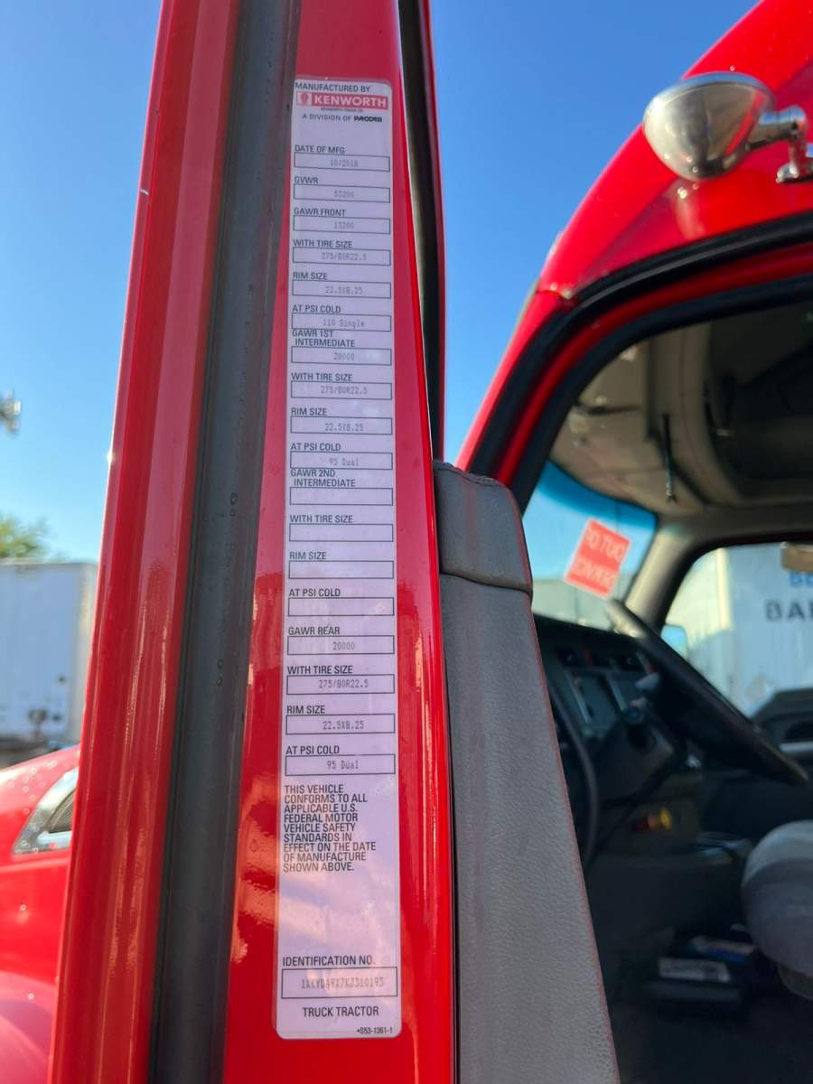 2019 Kenworth T680