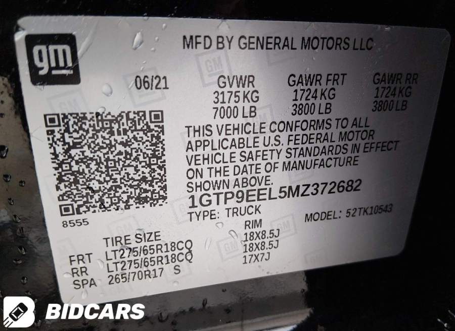 2021 GMC Sierra 1500