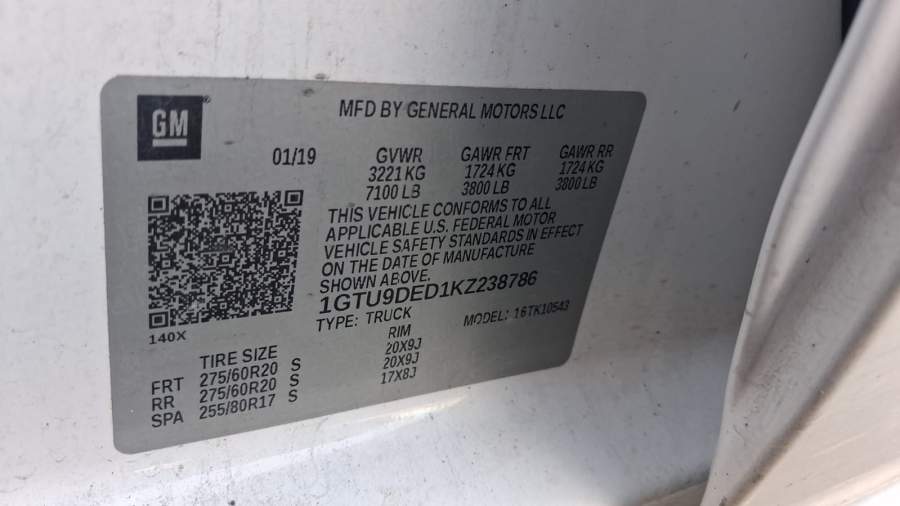 2019 GMC Sierra 1500 SLT