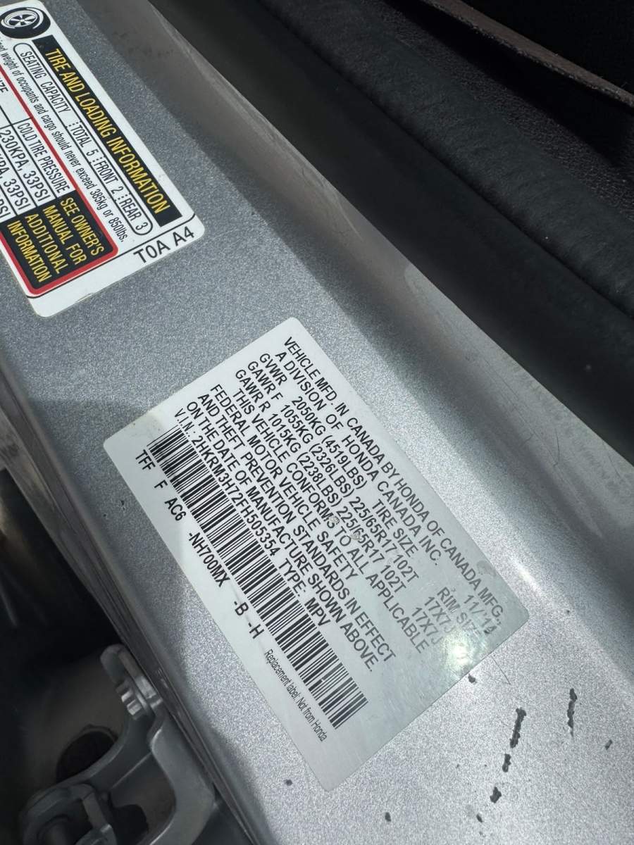 2015 Honda CR-V EX-L